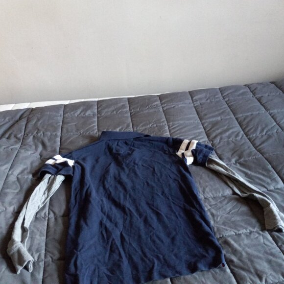 2 tommy hilfiger long sleeve polo shirts. boys size 12-14 - Picture 7 of 12